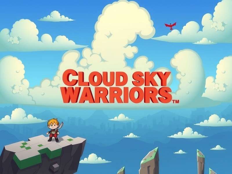 Cloud Sky Warriors Game Banner